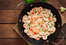 LEAN & GREEN SHRIMP SCAMPI