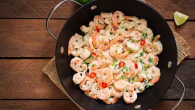 LEAN & GREEN SHRIMP SCAMPI