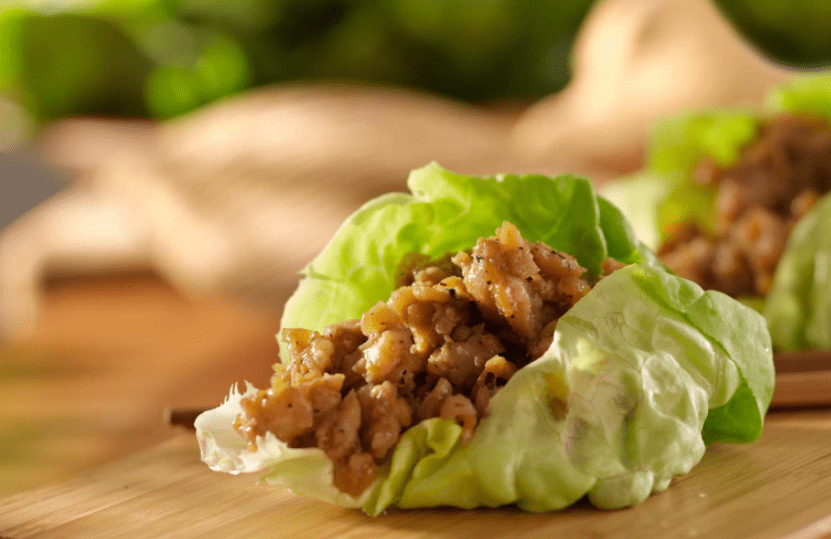 LEAN & GREEN CURRIED CHICKEN SALAD WRAPS