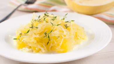 LEAN & GREEN SPAGHETTI SQUASH KUGEL