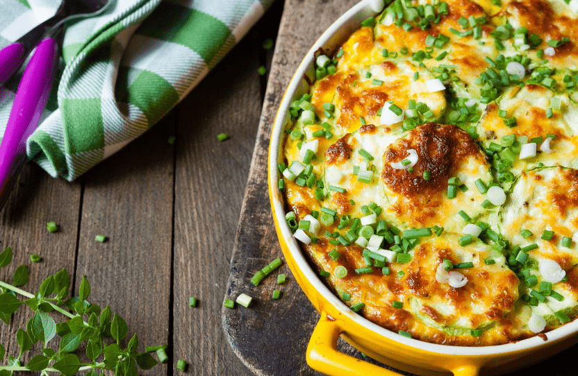 LEAN & GREEN YELLOW SQUASH TACO CASSEROLE