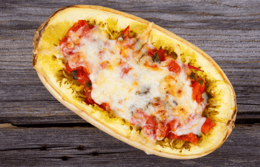 LEAN AND GREEN SPAGHETTI SQUASH LASAGNA