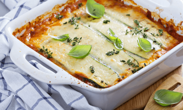 Lean & Green Zucchini Lasagna