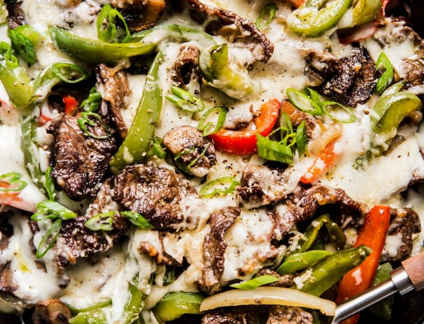 Lean & Green Healthy Skillet Philly Cheese Steak