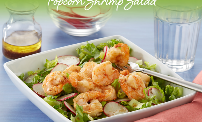 PopCorn Shrimp Salad