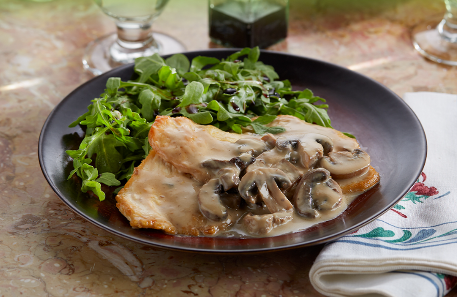 Lean And Green Chicken Scaloppine