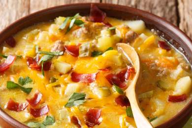 Cheeseburger Soup