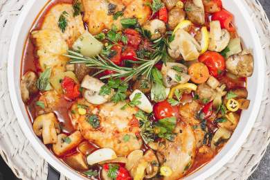 Instant Pot Chicken Cacciatore