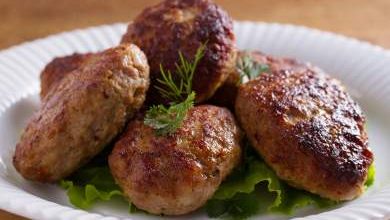 Maple Turkey Sausage Patties with Spahetti Squash Hash Browns