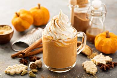 Pumpkin Pie Frappe