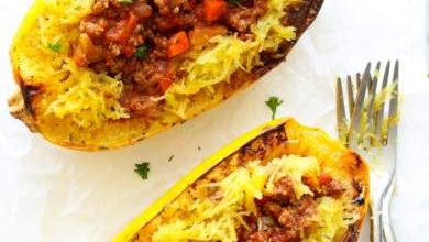 Spaghetti Squash Bolognese