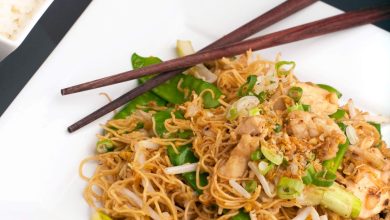 Spaghetti Squash Lo Mein