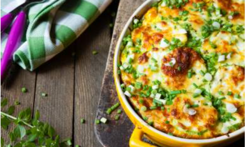 Yellow Squash Taco Casserole