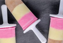 Neopolitan Froyo Popsicles