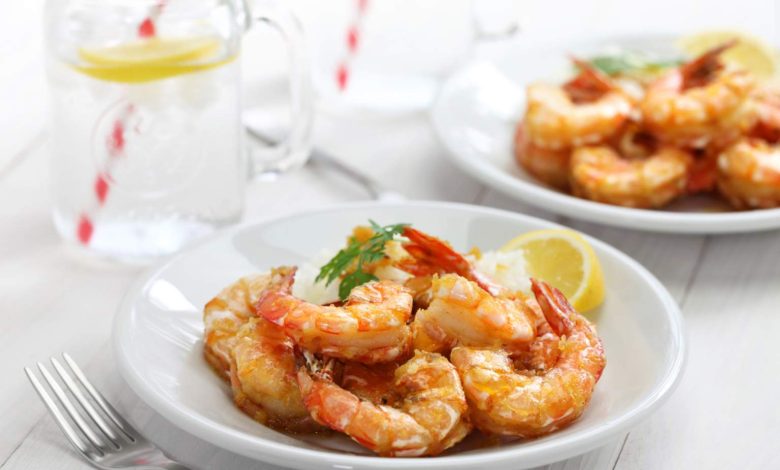 Sheet Pan Shrimp Scampi