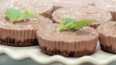 mint-chocolate-cheesecake-muffins